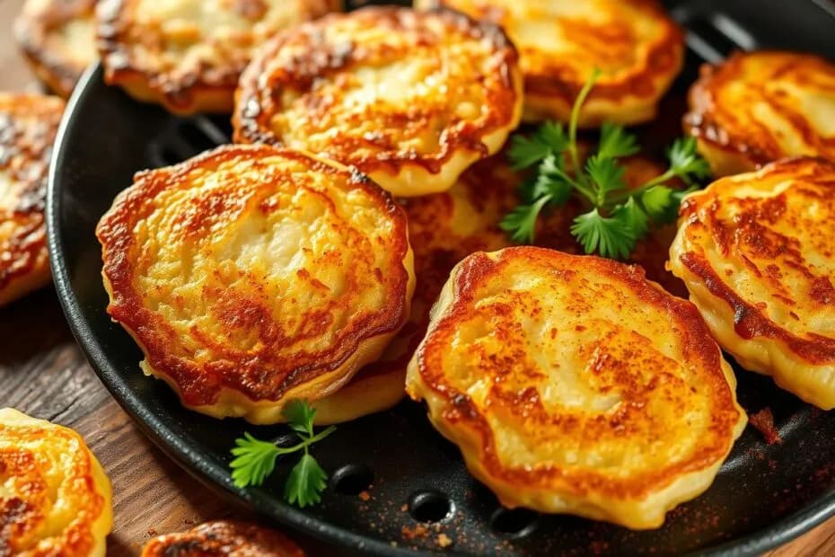 Jak długo smażyć placki ziemniaczane? 2-4 minuty do chrupkości!
